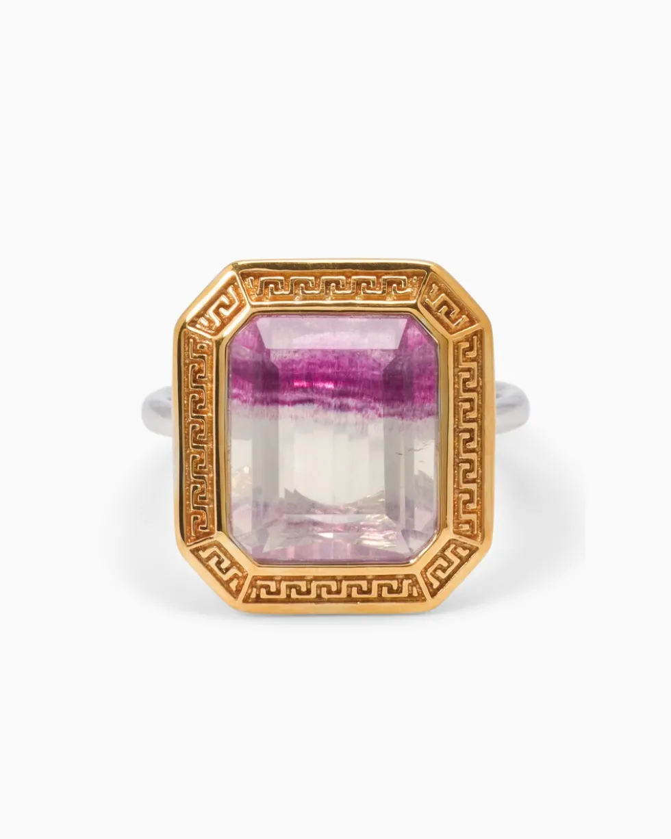 Ring mit Fluorit