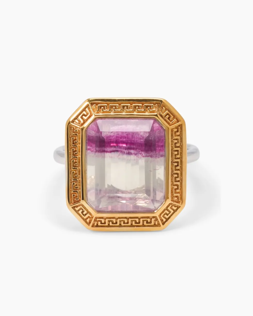 Ring mit Fluorit