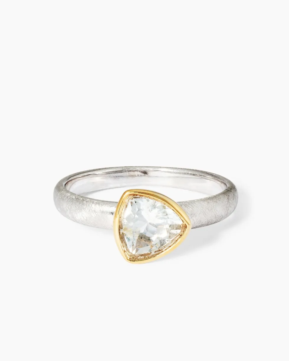 Ring mit Hyalith Opal