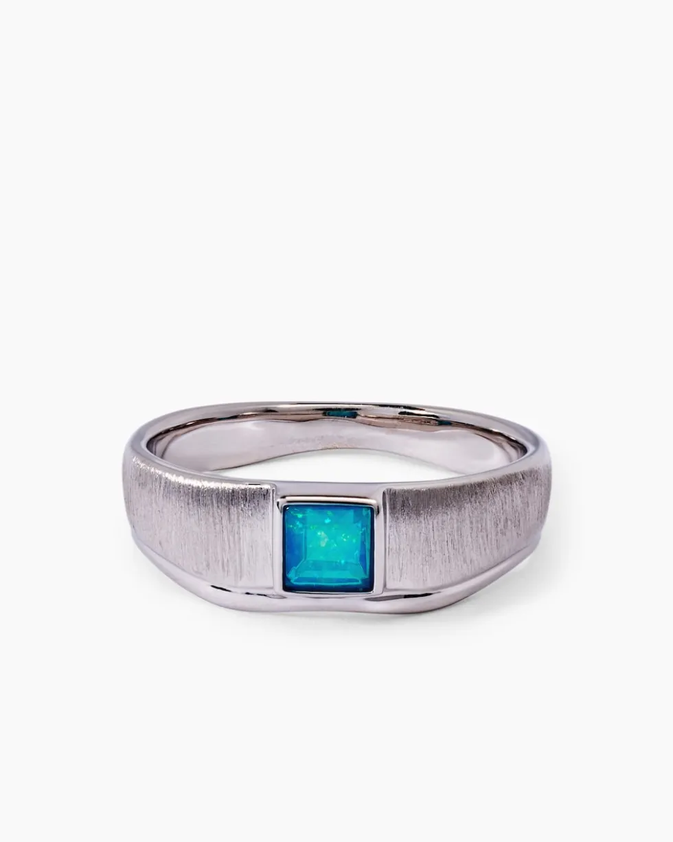Ring mit Kristallopal
