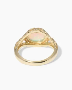 Ring mit Kristallopal