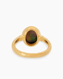 Ring mit Kristallopal