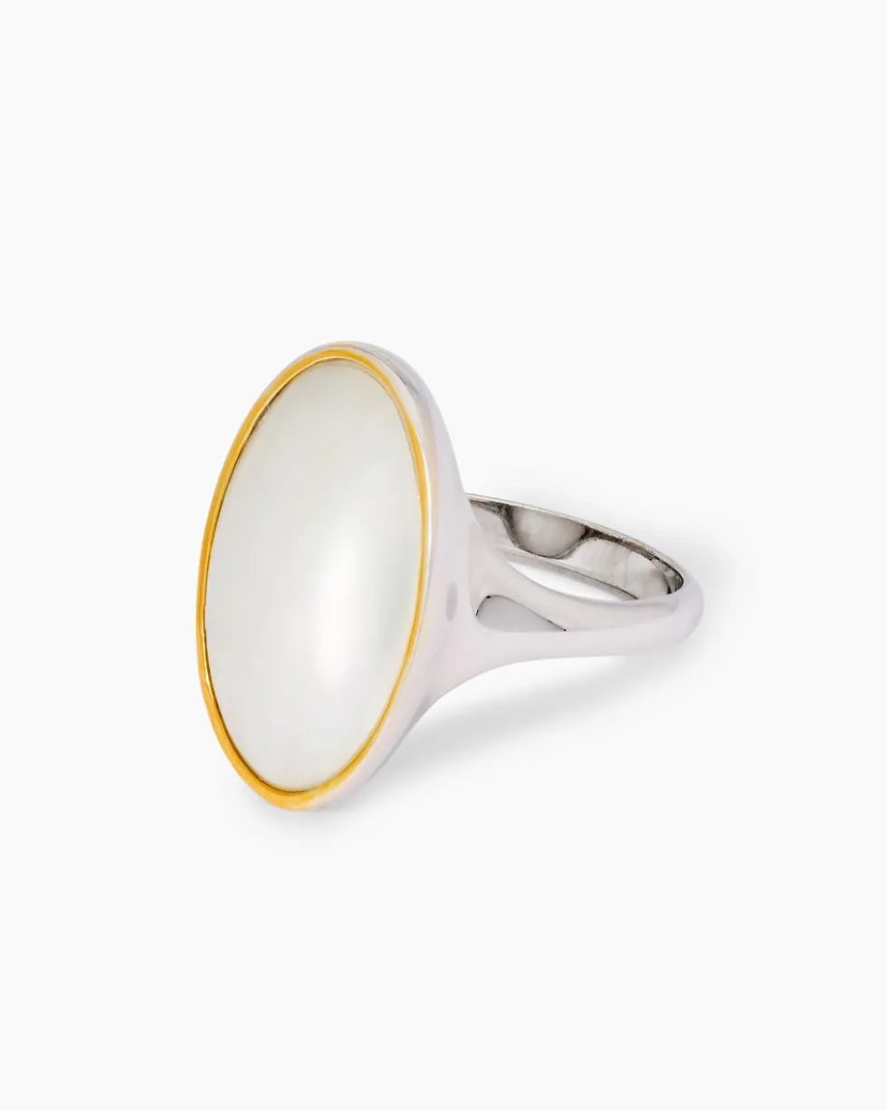 Ring mit Mabé-Perle