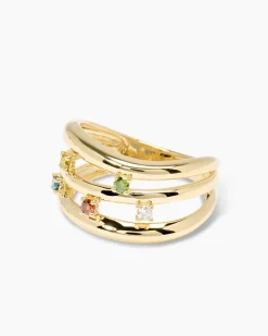 Ring mit Multi-Brillanten