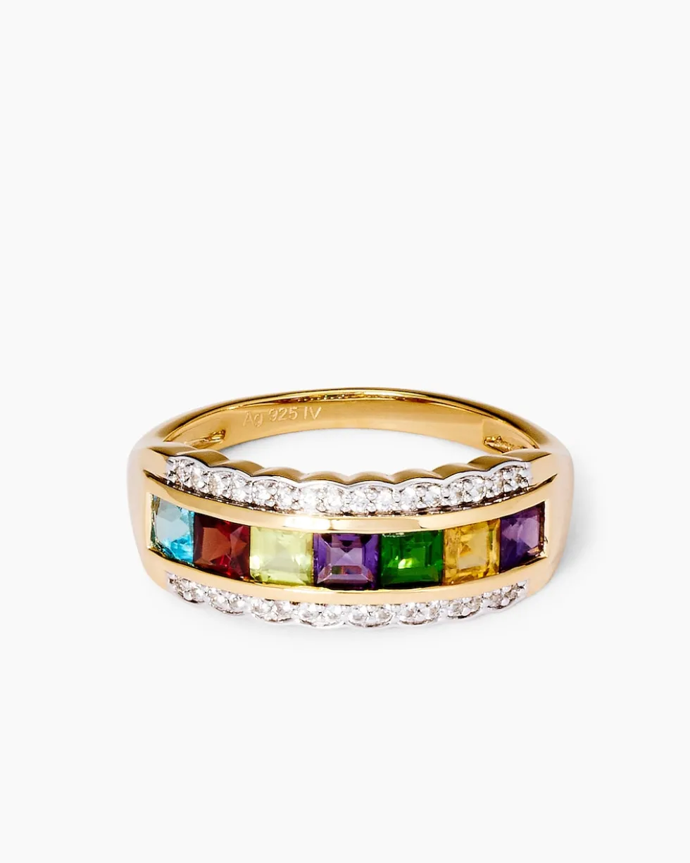 Ring mit Multi-Edelsteinen