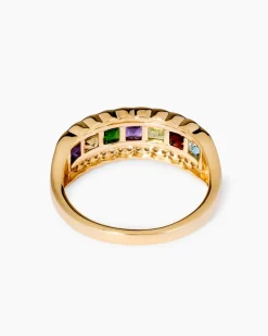 Ring mit Multi-Edelsteinen