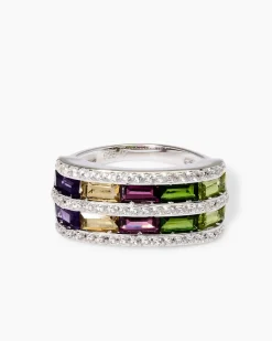 Ring mit Multi-Edelsteinen