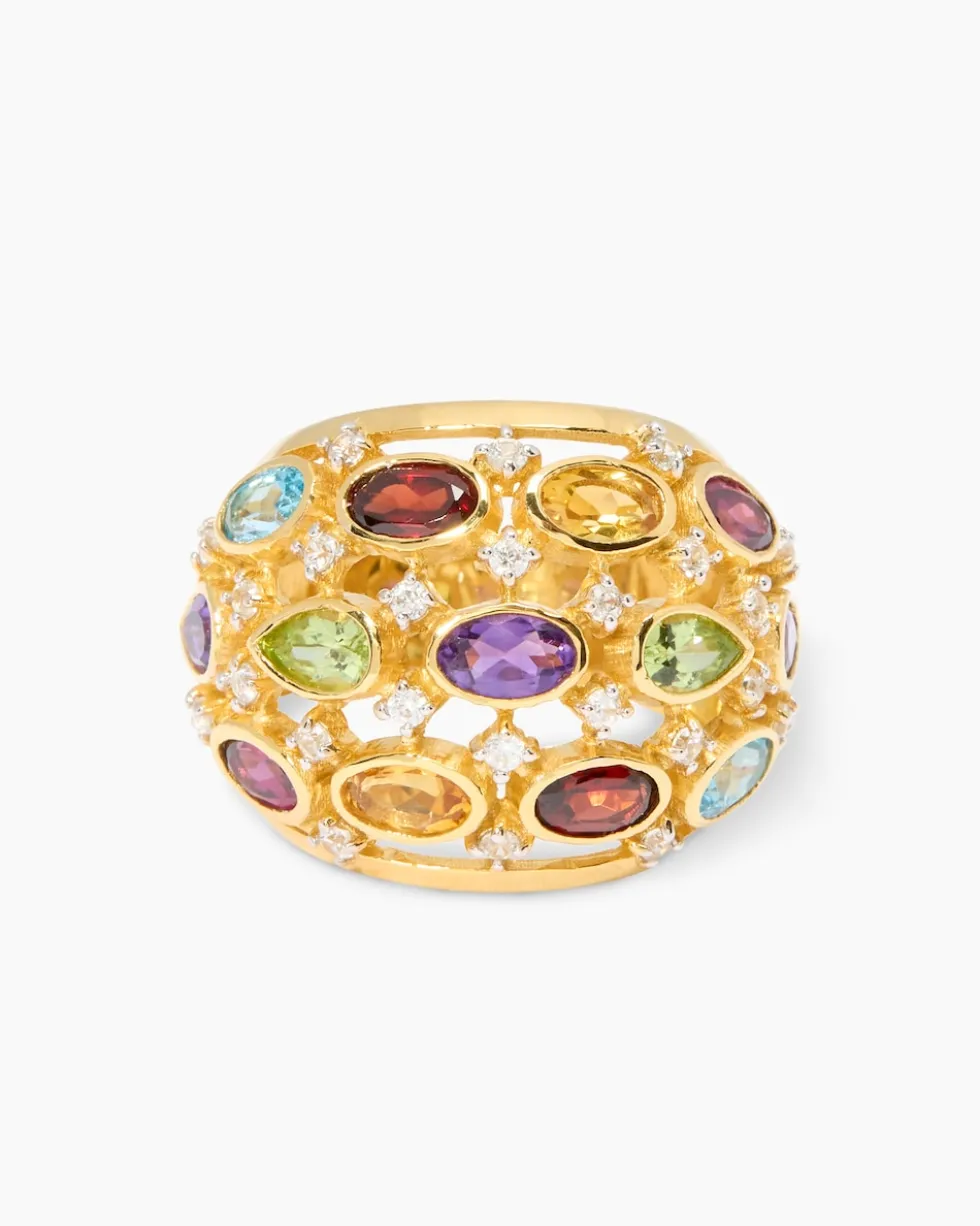 Ring mit Multi-Edelsteinen