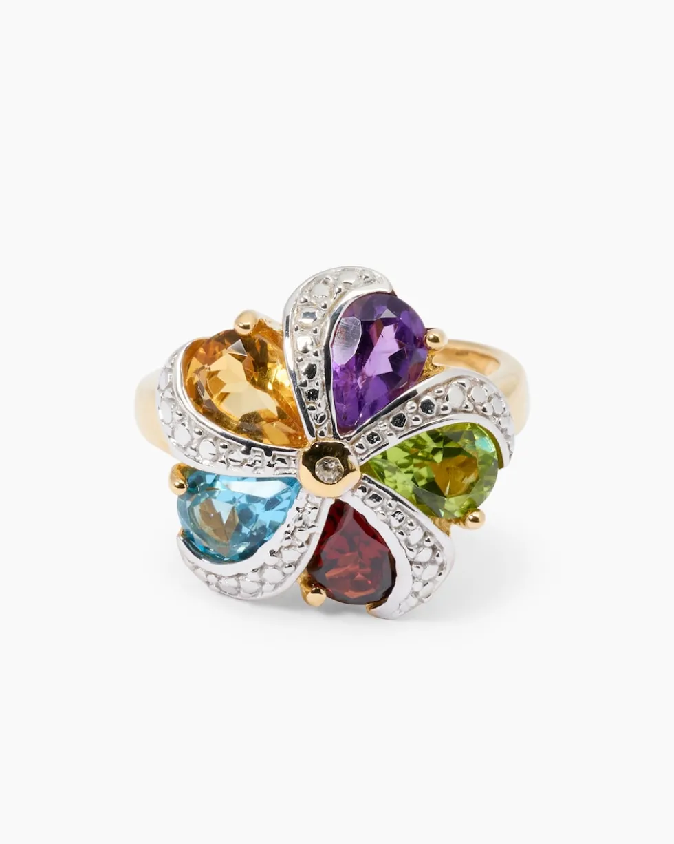 Ring mit Multi-Edelsteinen