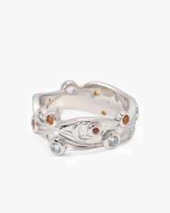 Ring mit Multi-Edelsteinen