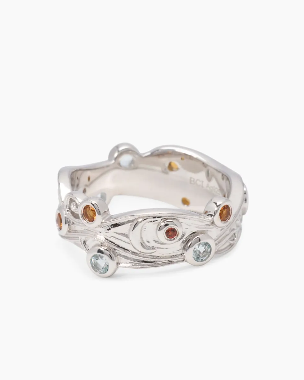 Ring mit Multi-Edelsteinen