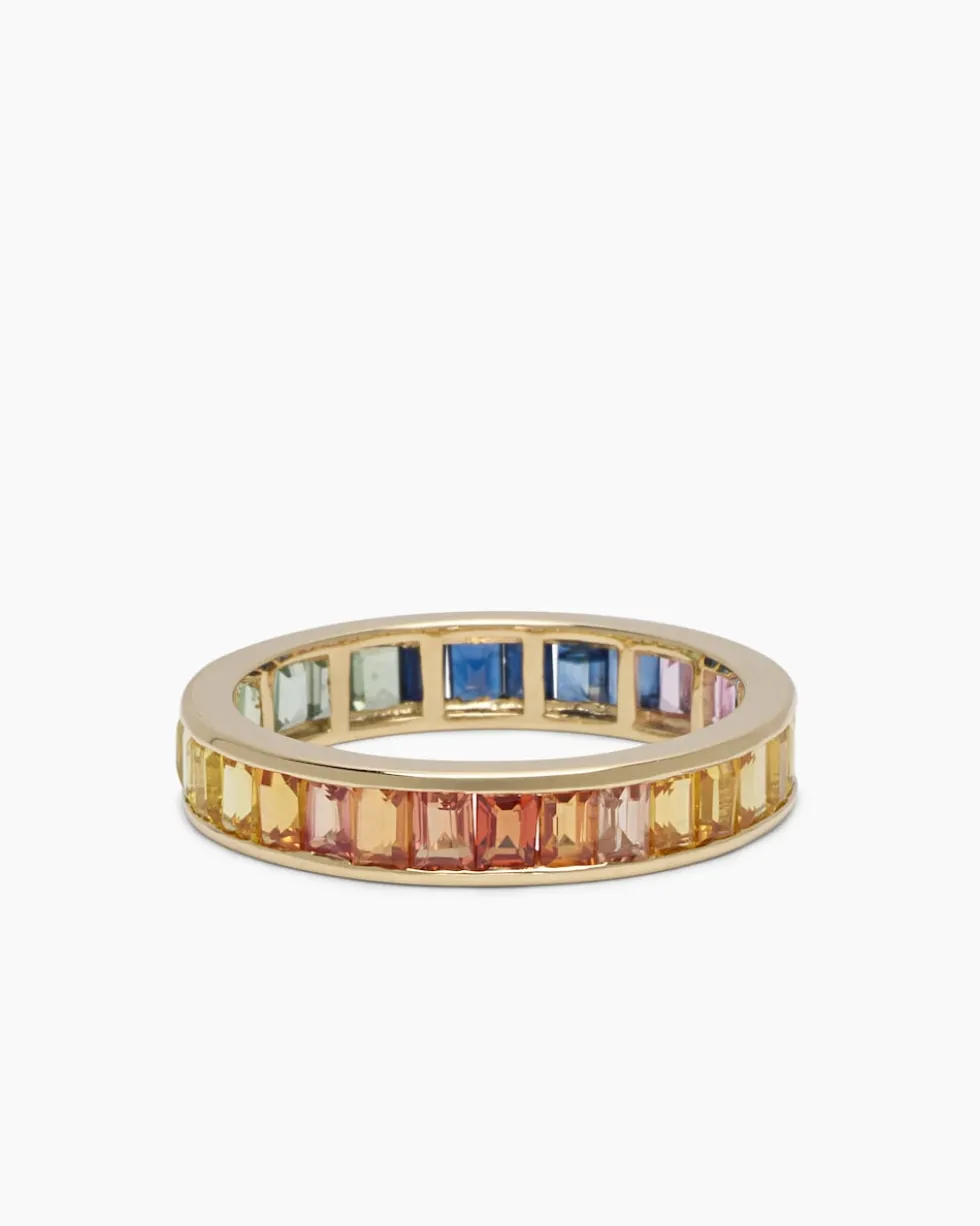 Ring mit Multi-Saphir