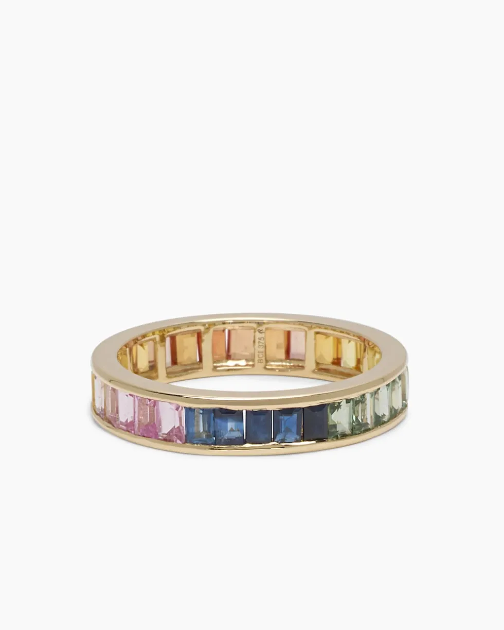 Ring mit Multi-Saphir