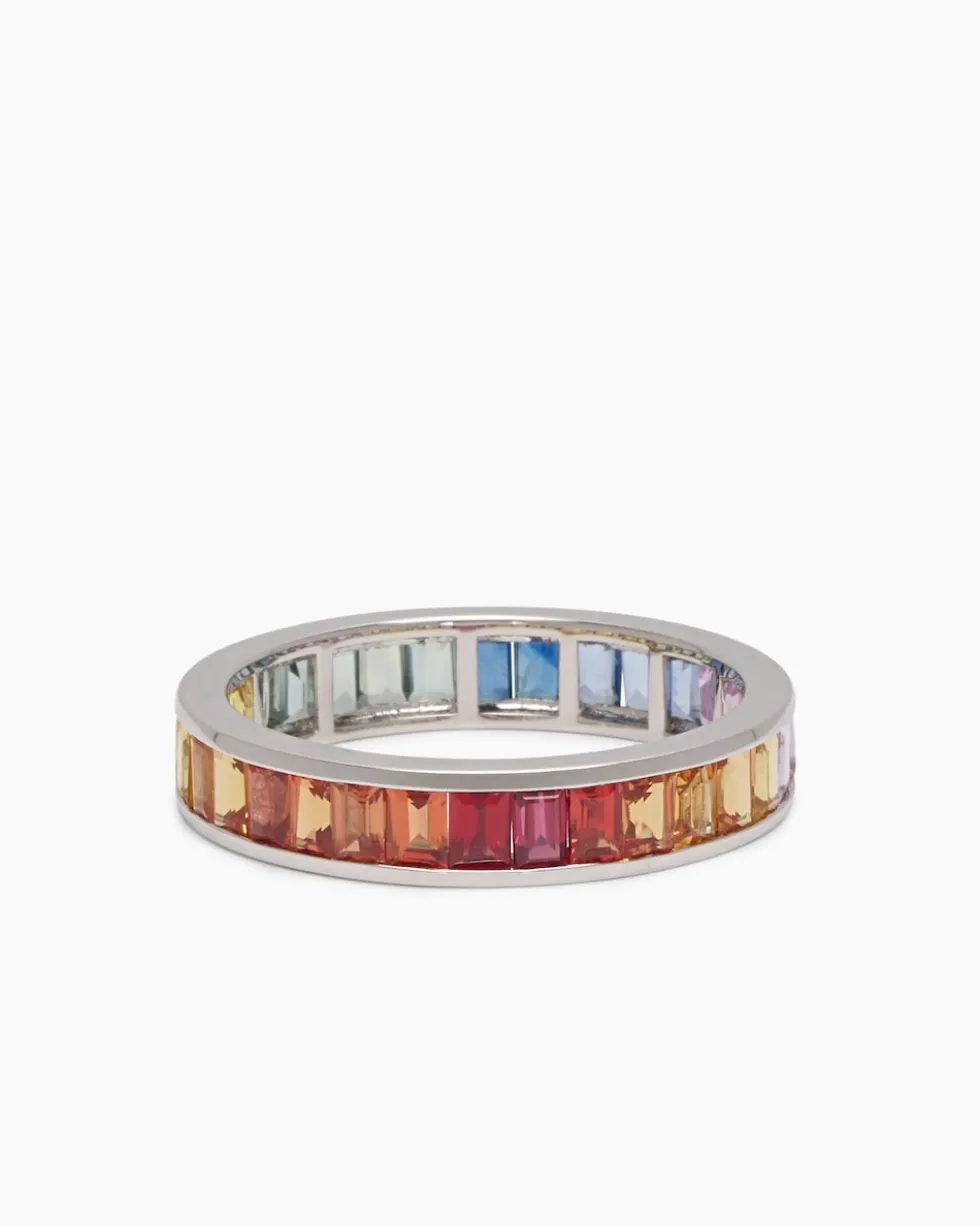 Ring mit Multi-Saphir