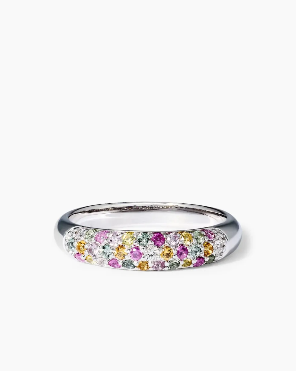 Ring mit Multi-Saphiren
