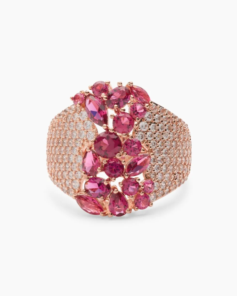 Ring mit Nanosteinen und Zirkonia