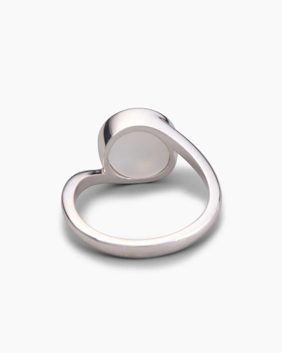 Ring mit Paraiba-Turmalin & Perlmutt