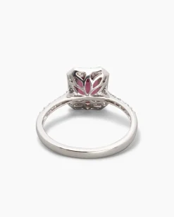 Ring mit Rhodolith & Brillanten