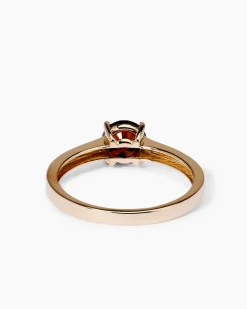 Ring mit rotem Diamant 1,00 ct