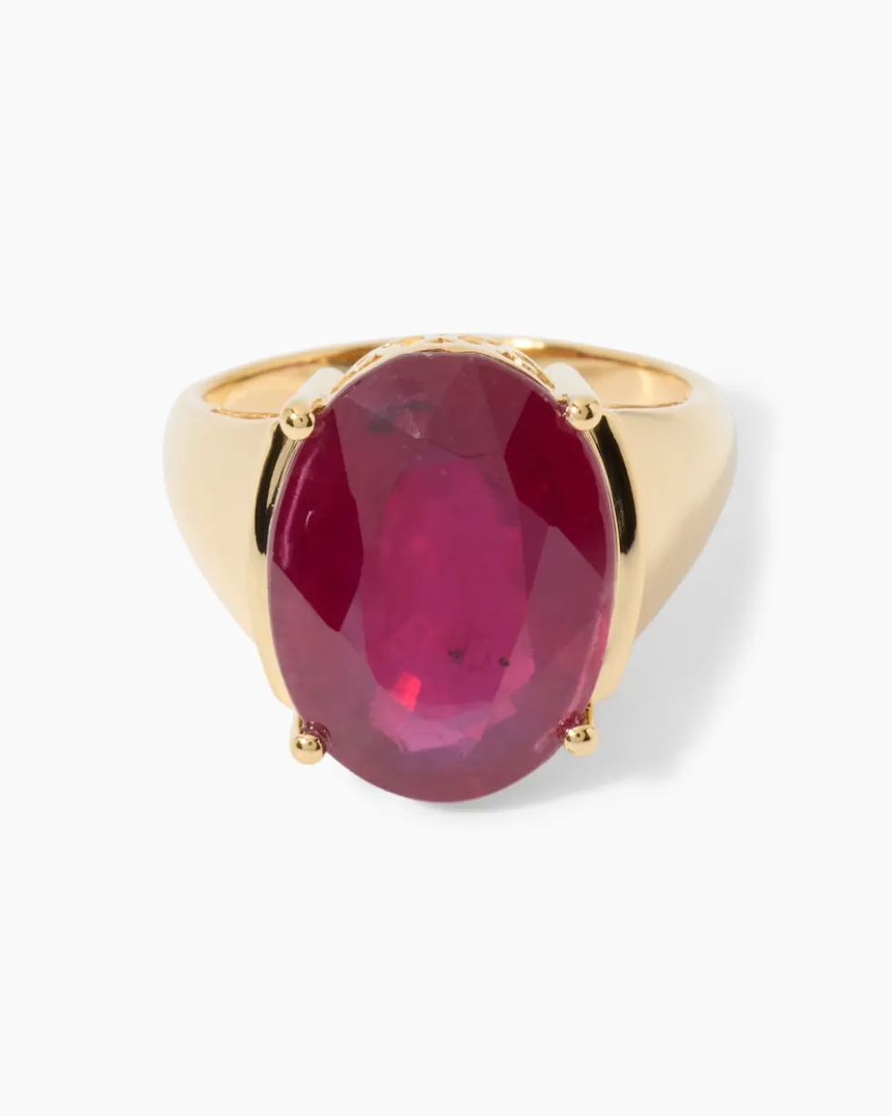 Ring mit Rubin