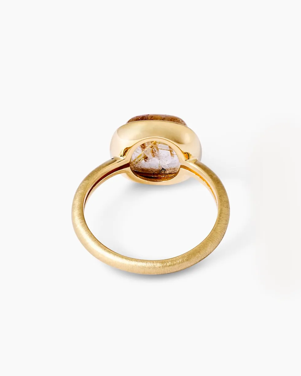 Ring mit Rutilquarz