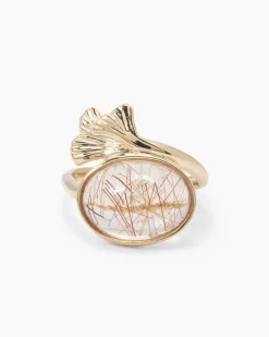 Ring mit Rutilquarz