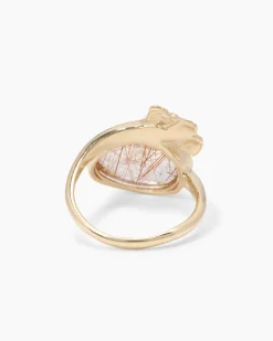 Ring mit Rutilquarz