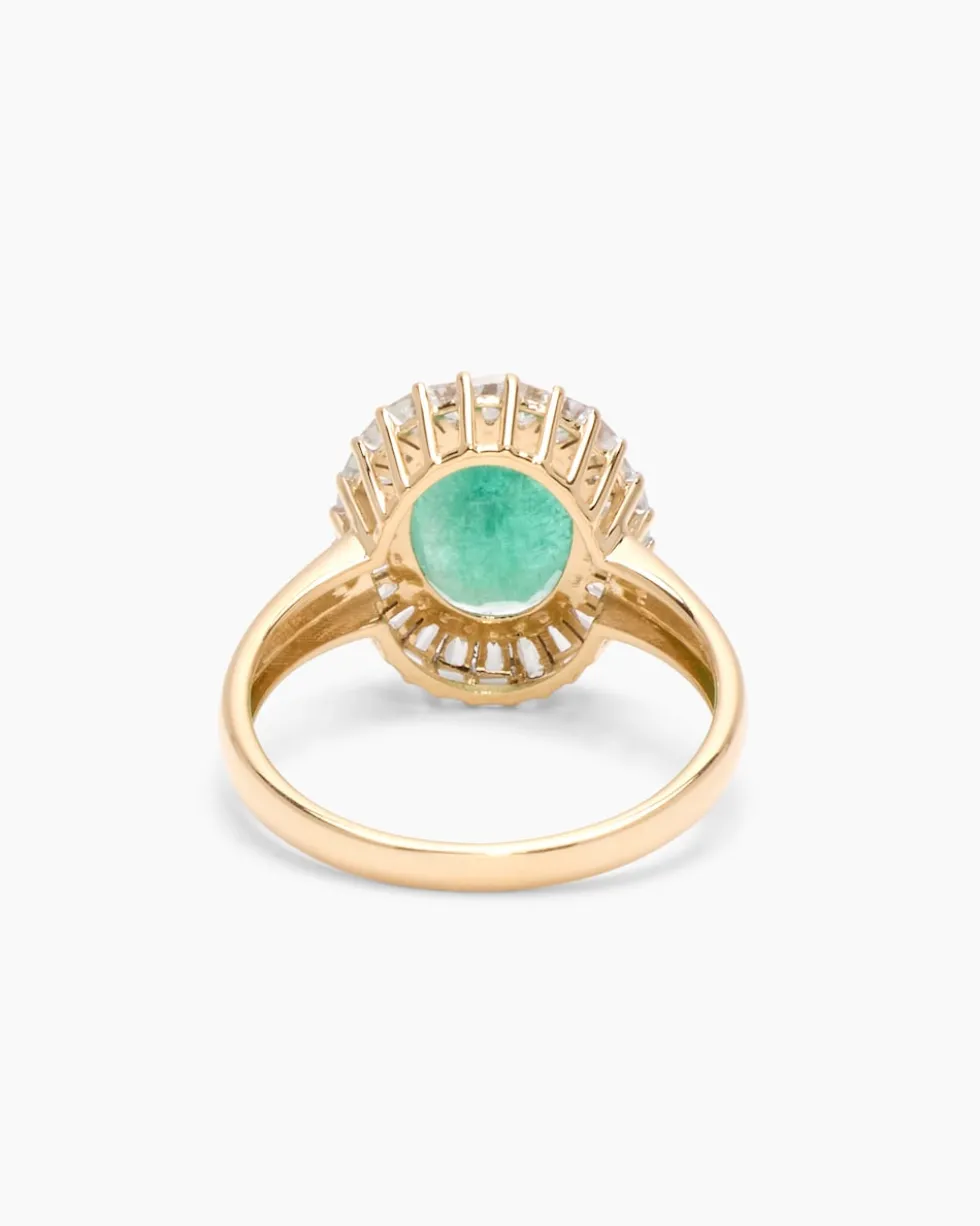 Ring mit Sambia Smaragd