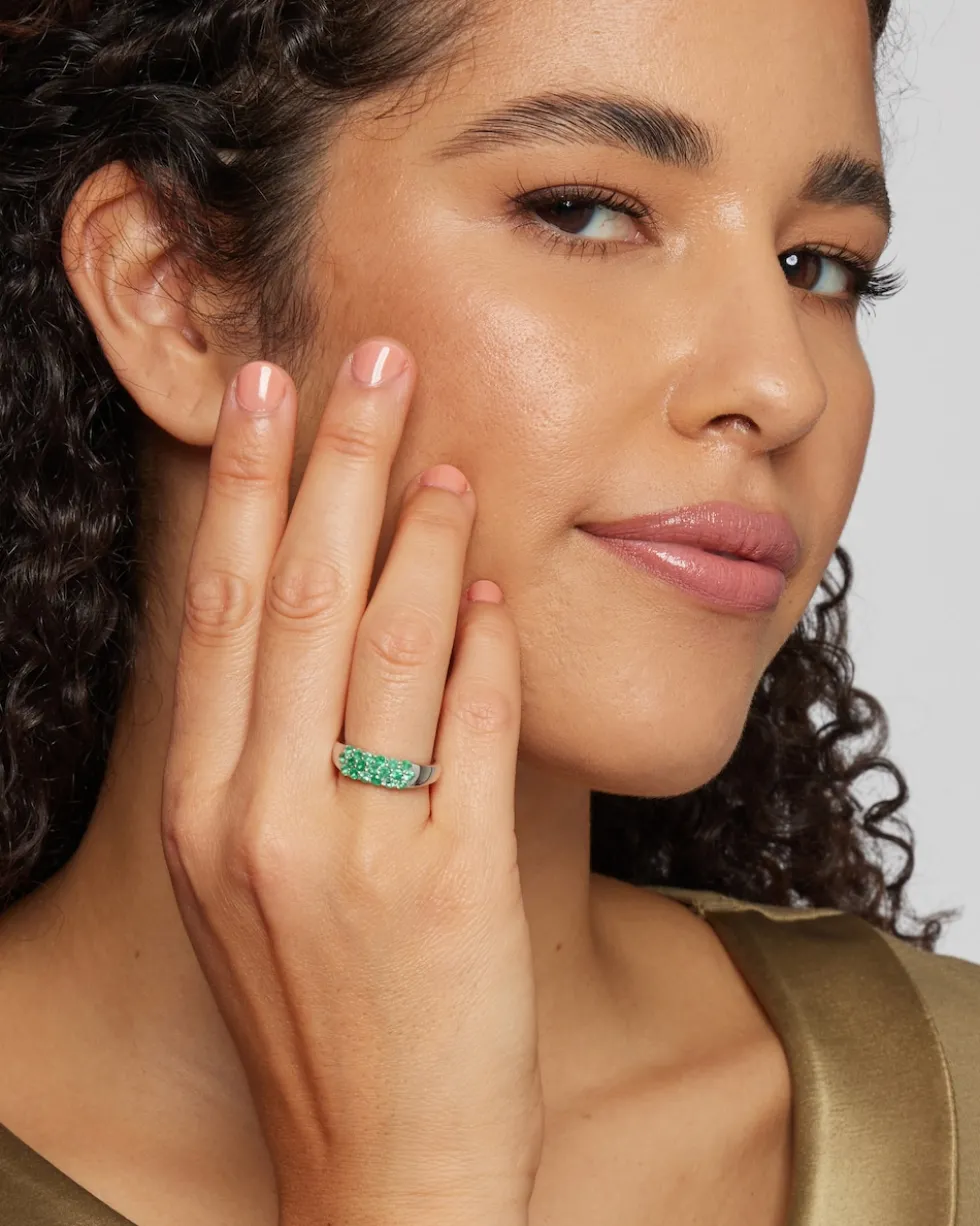 Ring mit Sambia Smaragd