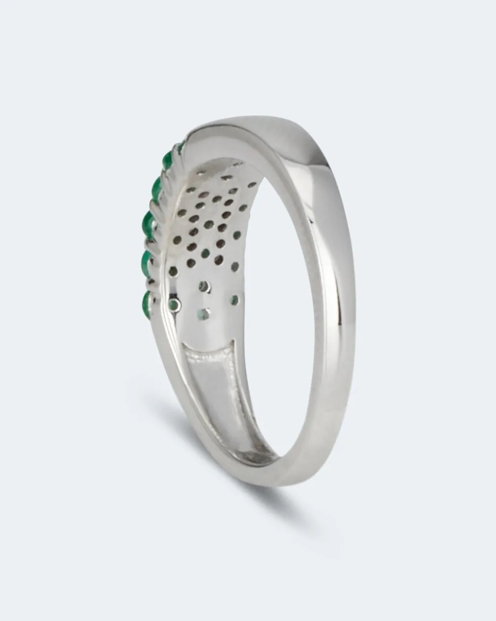 Ring mit Sambia Smaragd