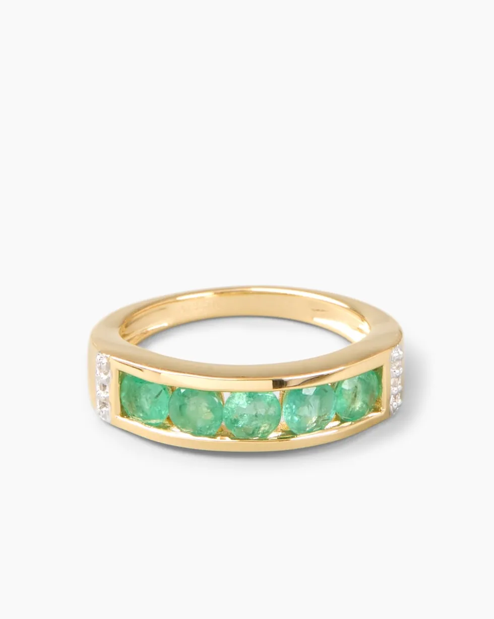 Ring mit Sambia-Smaragd