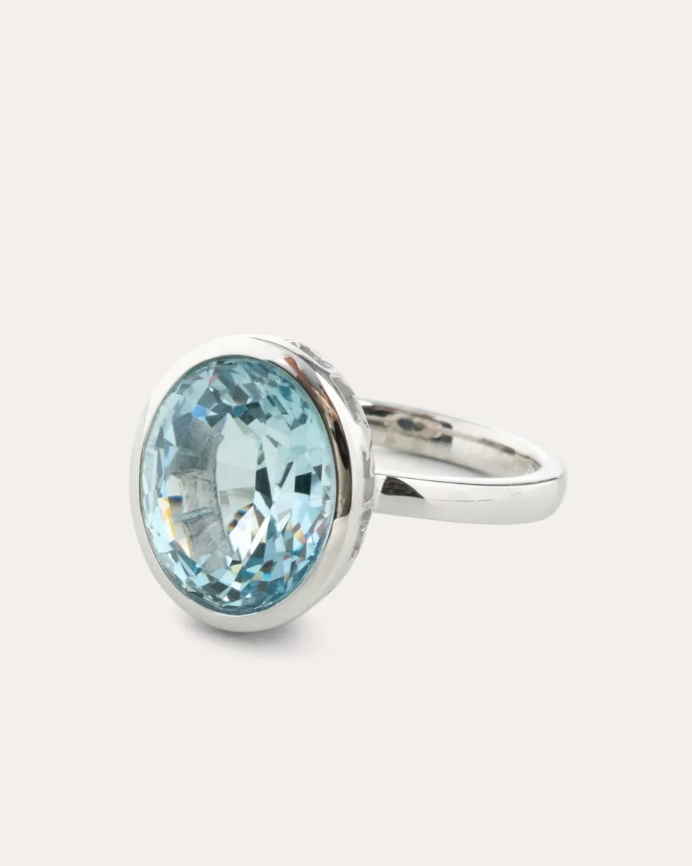 Ring mit Santa Maria Aquamarin