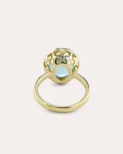 Ring mit Santa Maria Aquamarin