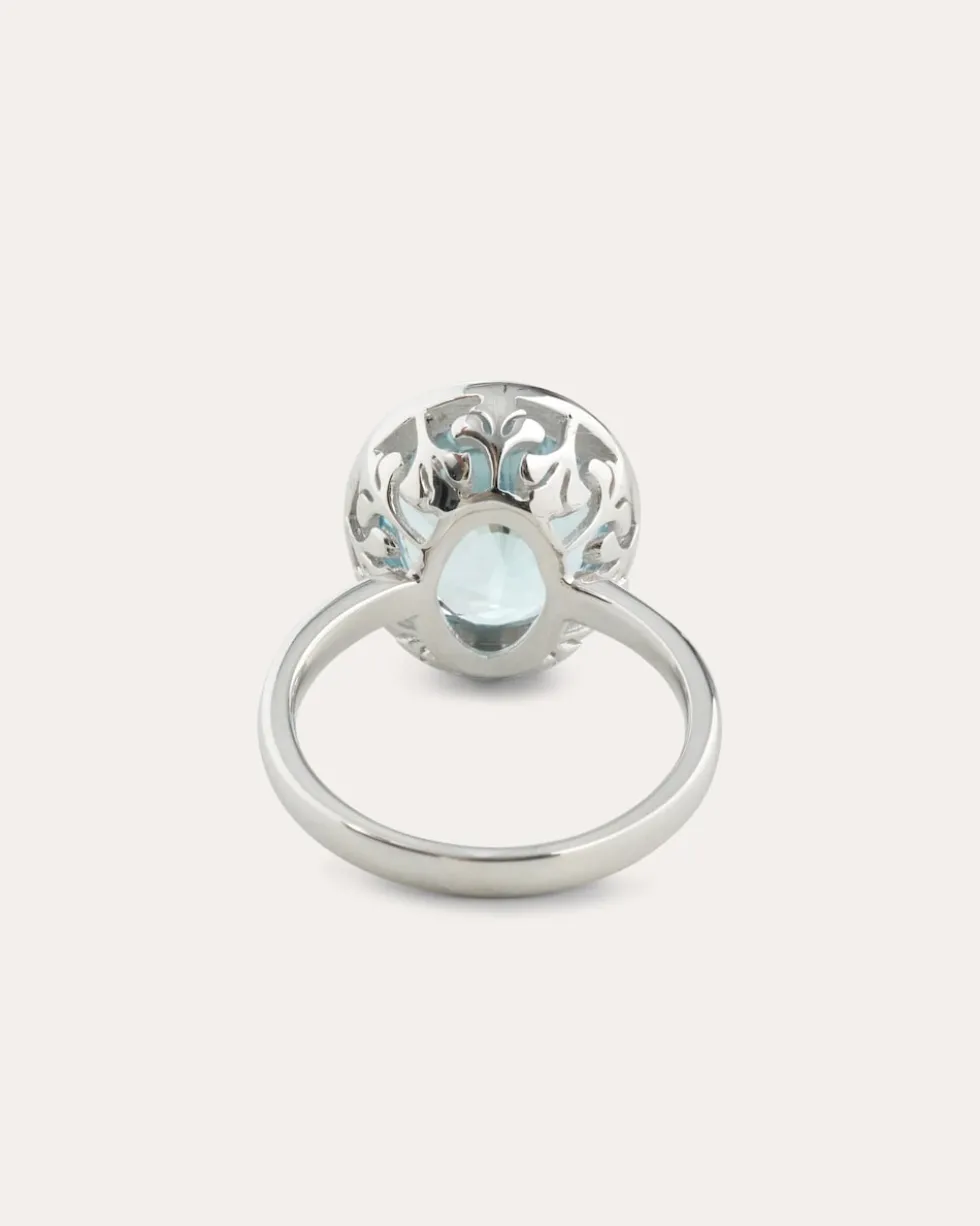 Ring mit Santa Maria Aquamarin