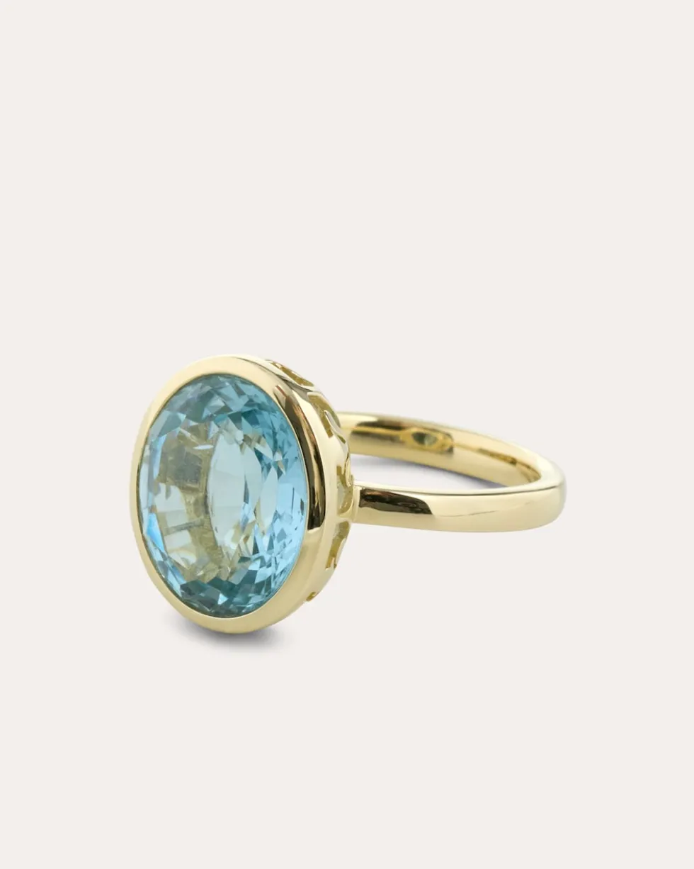 Ring mit Santa Maria Aquamarin