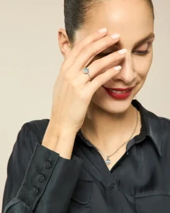 Ring mit Santa Maria Aquamarin