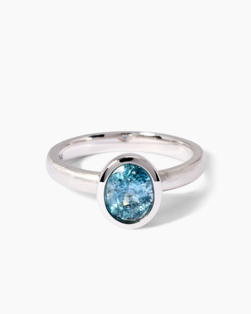 Ring mit Santa Maria Aquamarin