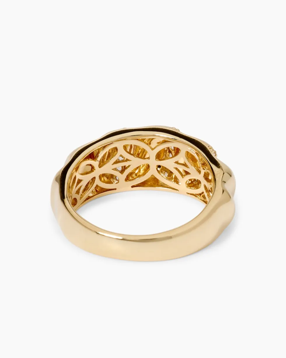Ring mit Saphir