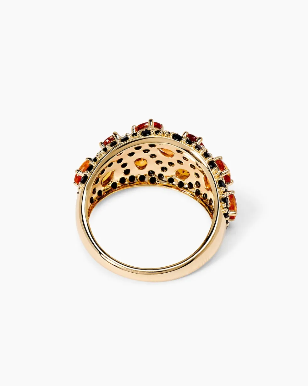 Ring mit Saphir