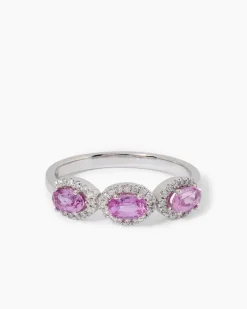 Ring mit Saphir & Brillanten