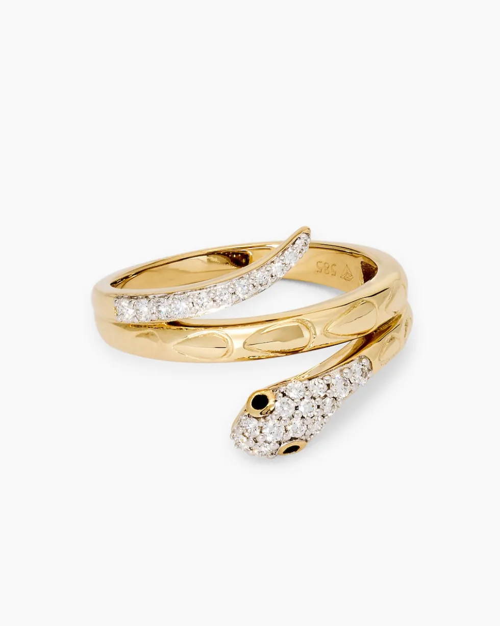 Ring mit Saphir & Brillanten