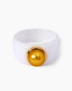 Ring mit Süßwasserzuchtperle