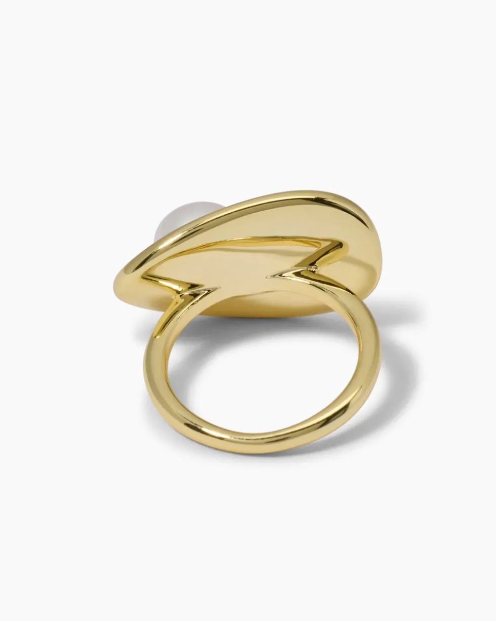 Ring mit SWZ-Perle 8 mm