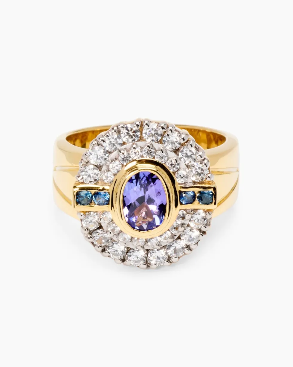 Ring mit Tansanit AAA+