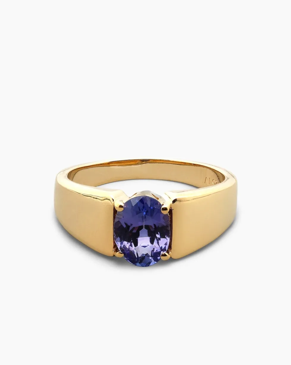 Ring mit Tansanit AAA