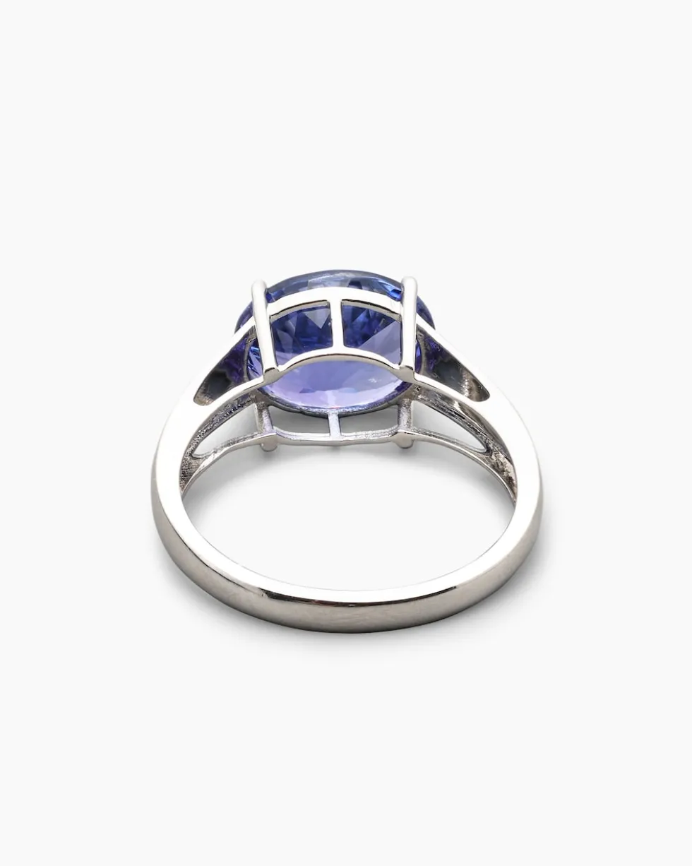 Ring mit Tansanit AAAA