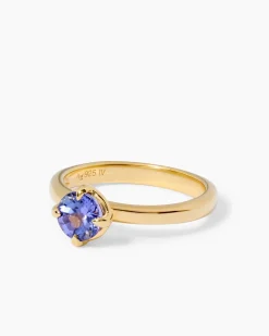 Ring mit Tansanit AAAA