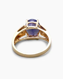 Ring mit Tansanit AAAA