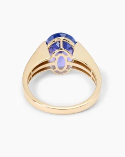 Ring mit Tansanit AAAAA