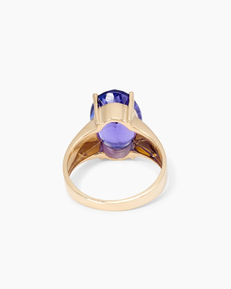 Ring mit Tansanit AAAAA